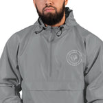 Embroidered Black Borough x Champion Packable Jacket