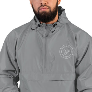 Embroidered Black Borough x Champion Packable Jacket