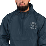 Embroidered Black Borough x Champion Packable Jacket